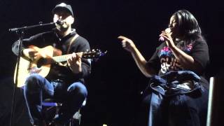 Brandon Heath and Mandisa: "Good Warning" (Hits Deep Tour 2013)
