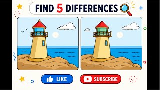 FIND 5 DIFFERENCES LIVE 🔥 Test Your Eyes! 99% Fail This Puzzle!