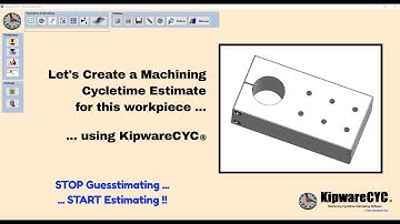 KipwareCYC Machining Cycletime Estimating For The Real World ... Dump the Innaccurate AI