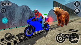 Impossible Motor Bike Tracks Gameplay – 3D Motorcycle  Racing Games – Motorcycle Simulator #29 screenshot 3
