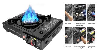 Unboxing and review of Haiyun Camping Portable Stove with dual mode/ #sumaiyaskitchenandtips