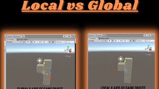 Unity Tips : Pivot vs Center & Local vs Global #shorts #ytshorts #unity3d