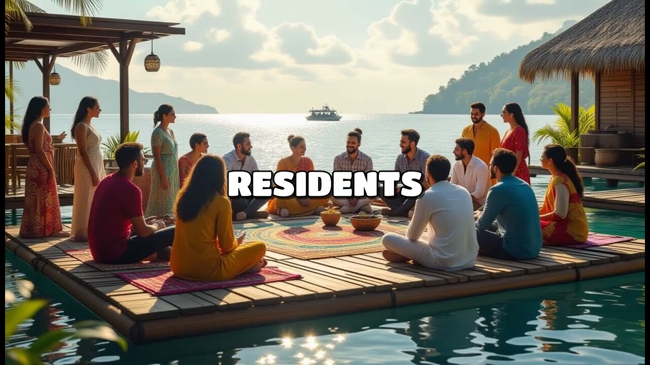 Floating Cities: A Vision for Sustainable and Serene Urban Living Above the Ocean