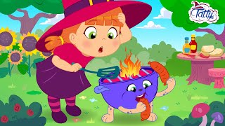 Lillys New Friend Barbecue Party Kids Cartoon Video