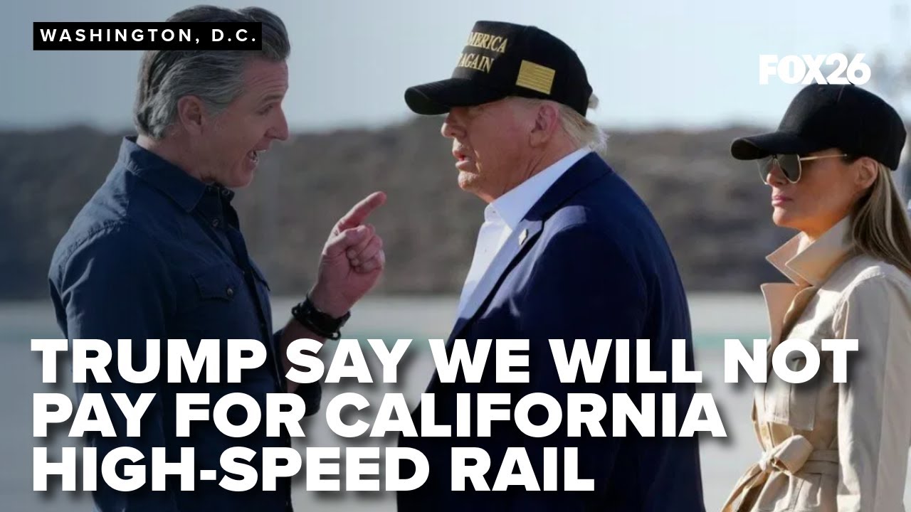 Trump says Cali High-Speed Rail is "the worst cost overrun I've ever seen. We're not going to pay."