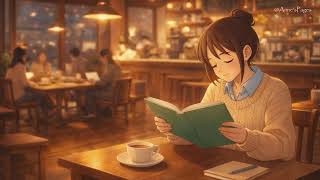 Cozy Book Café Night | 30 Minutes of Reading Ambience ☕Anne’s Pages