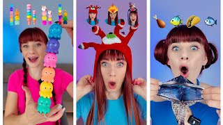 The Weirdest Hats, Earrings, Pencil Cases 🫣 in the world Compilation #unboxing