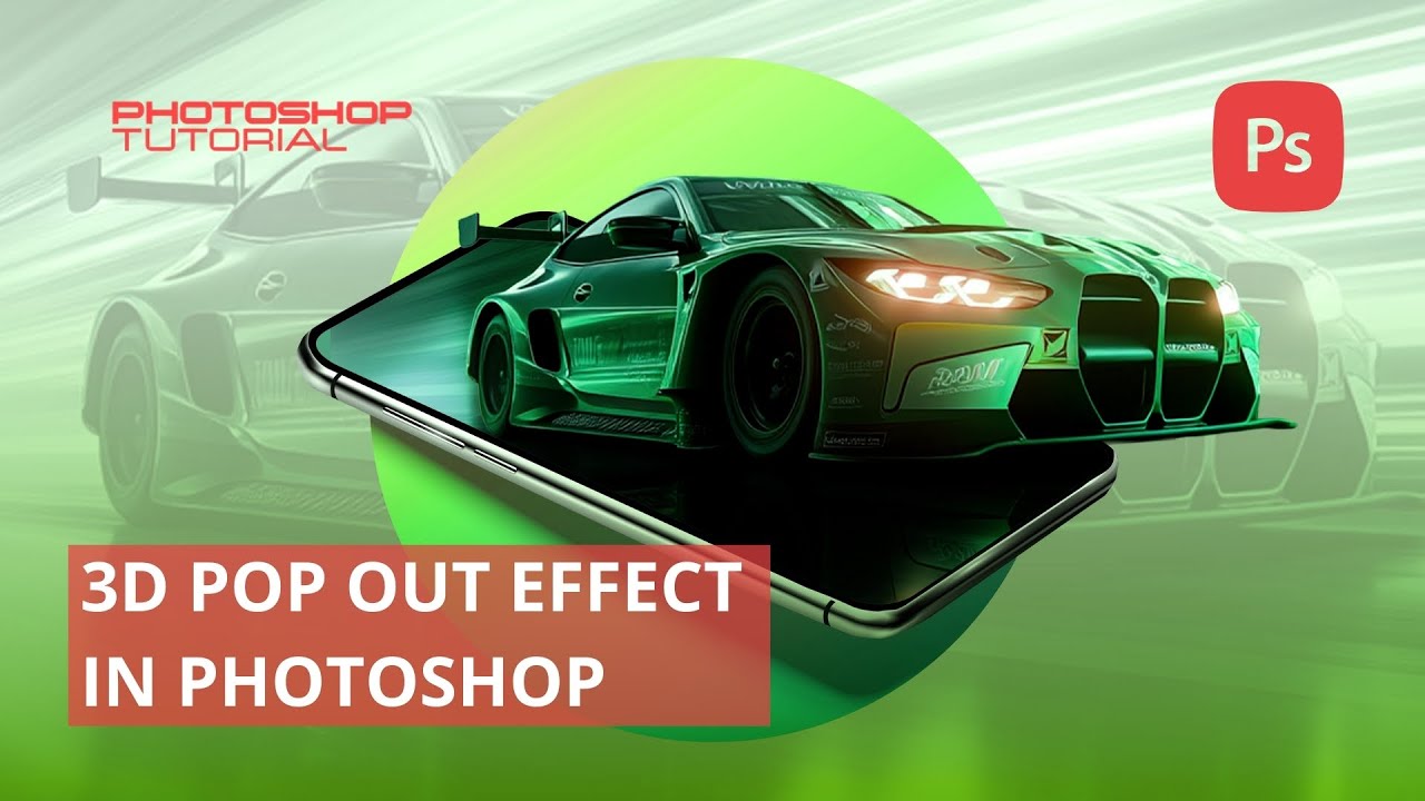 3d Pop Out Effect in Photoshop with Image Manipulation