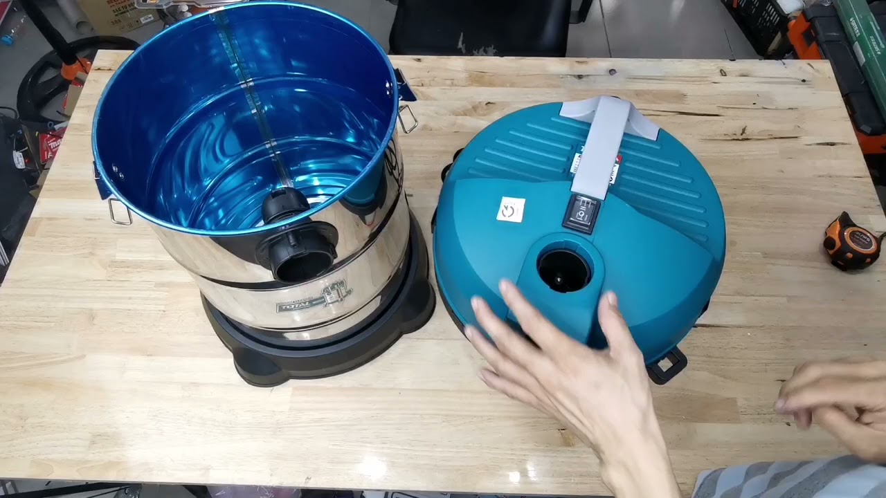 Chức năng đặc biệt trên Máy hút bụi 30 Lít, 1400w hãng Total/ Giá 1.920k