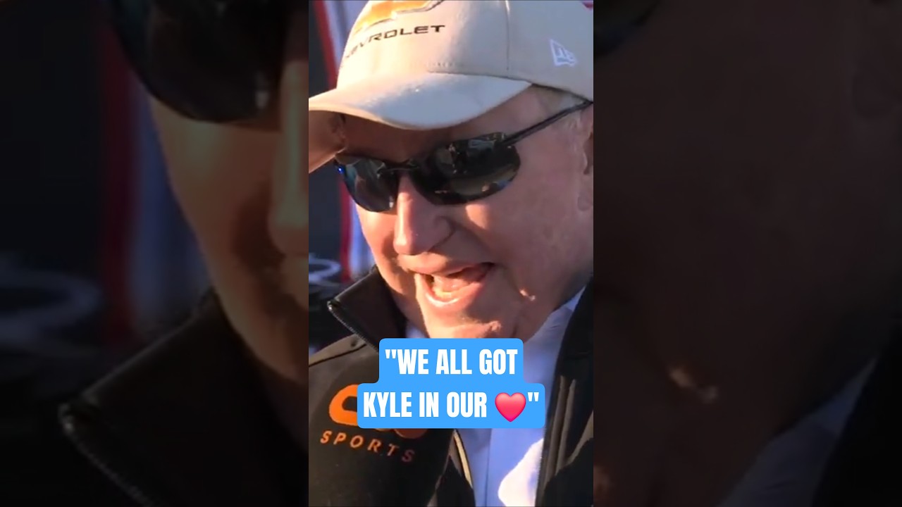 Richard Childress chokes up remembering KB 8️⃣