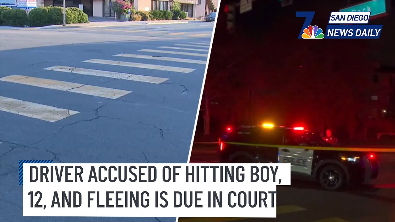 Driver accused of hitting boy, 12, and fleeing is due in court | San ...