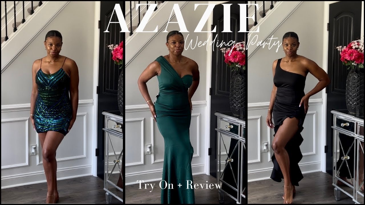 AZAZIE WEDDING GUEST DRESSES | LUXURY AFFORDABLE + TRENDING HOLIDAY