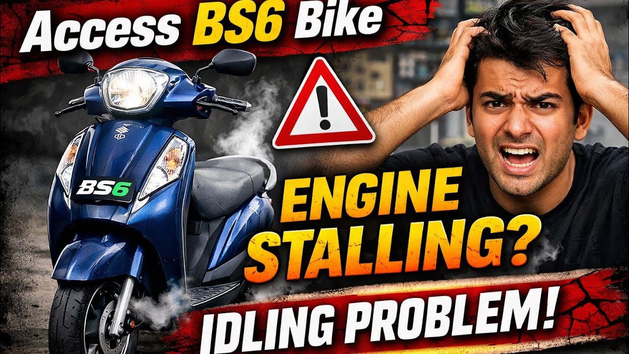 Access BS6 Bike Idling Problem | Engine Auto Off Issue Solved 