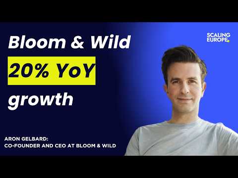 Bloom & Wild has 20% YoY growth: Aron Gelbard, Co-founder and CEO