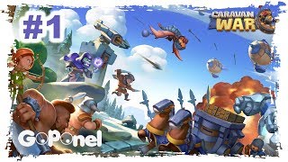 Caravan War: Heroes and Tower Defense - Gameplay Grassland (Camp 1-10), Playthrough (iOS & Android) screenshot 2