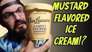 MUSTARD FLAVORED ICE CREAM!?!
