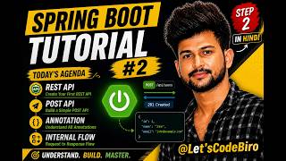 Spring Boot Tutorial #2 |Build your first Rest API in starting 10 min