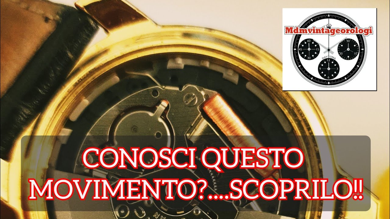 OROLOGIO CON MOVIMENTO CINETICO - YouTube
