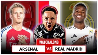 Arsenal 3-0 Real Madrid | UEFA Champions League 1/4 Final 1st Leg | Watchalong W/ Troopz