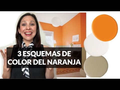 Cómo Combinar el Color Naranja en una Casa | 3 Esquemas de Color | Ideas de Decoración