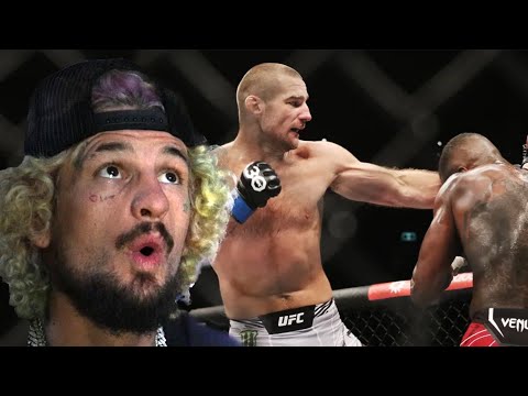 Suga Reacts to Sean Strickland vs Israel Adesanya (UFC 293)