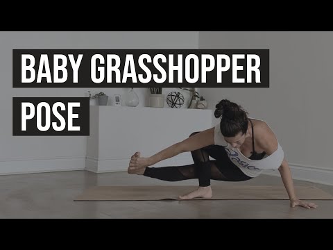 Practice This 6-Step Grasshopper Pose Tutorial | YouAligned.com