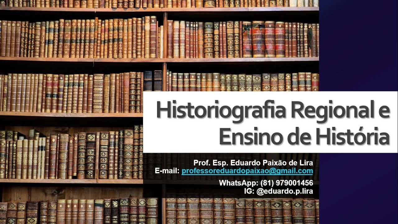 HISTÓRIA REGIONAL/LOCAL + TEORIA E METODOLOGIA DA HISTÓRIA l 