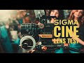 Sigma Cine Lens Test 2019 - RED 8K VV