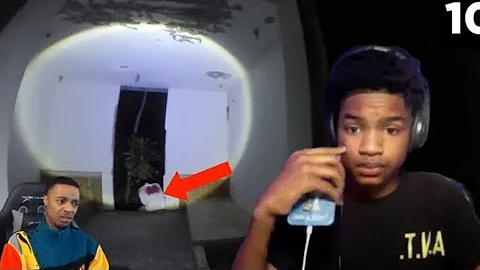 TRY NOT TO GET SCARED AT THE TOP 10 SCARY VIDEOS NO ONE WAS SUPPOSED TO SEE REACTION