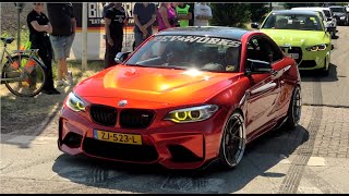 BMW M2 F87 Compilation - SOUNDS, Burnouts, Accelerations, Drifts, Revs...