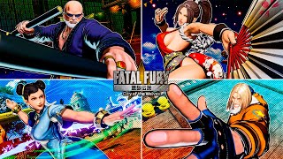 Fatal Fury: City of the Wolves - All Super Moves \u0026 Hidden Gears | No HUD / No BGM | Last Update!