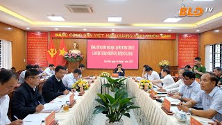 Quyền Bí thư Tỉnh ủy Lâm Đồng làm việc tại huyện Lâm Hà