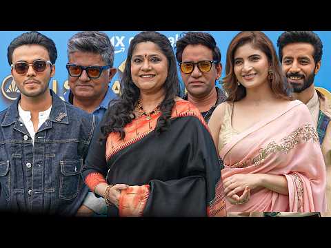 Dinesh Lal Yadav, Sparsh Shrivastava & Bhuvan Arora Spotted on Rise & Fall Sets for Promotion