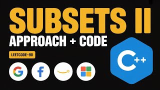 Subsets II || LeetCode-90 || DSA || C++