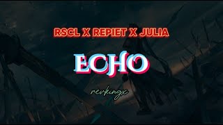 RSCL x Repiet x Julia Kleijn - Echo (Slowed x Reverb) #slowedandreverb #echo #beats #animatedvideo
