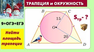 Вписанная и описанная трапеции. Классика