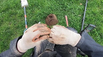 LIVE DIG ACTION!! Nokta Legend 6" coil hitting deep coins in the beat up park.