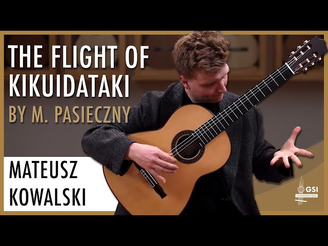 Mateusz Kowalski plays Marek Pasieczny's The Flight of Kikuidataki on a 2020 Francisco Muñoz Alba class=