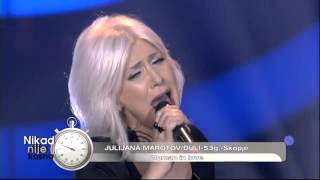 ⁣Julijana Marotov Djuli Woman in love (live) Nikad nije kasno EM 03 08.11.15.