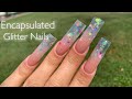 Encapsulated Glitter Nails! | Polygel Nails | Safiya Jordan