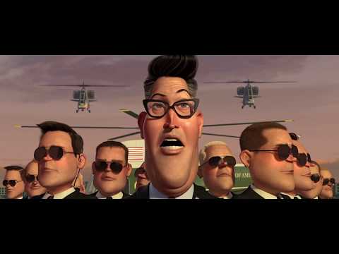 First Contact. [Best Scene]-Monsters Vs Aliens. (Full-HD)