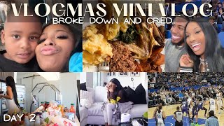 vlogmas : transparency moment : i broke down crying in prayer… thanksgiving + nail day + back to htx