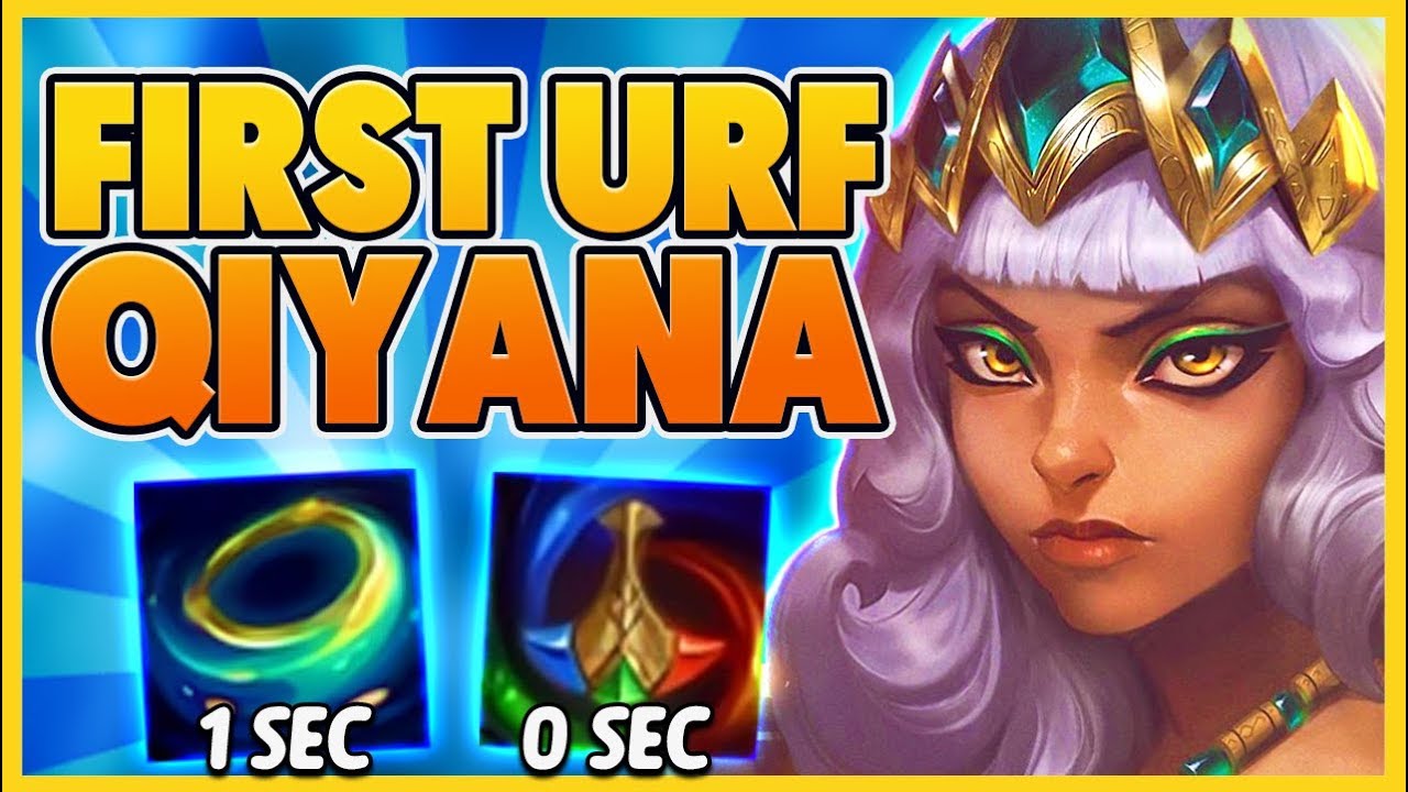 THE FIRST URF QIYANA VIDEO ON YOUTUBE (SUPER BROKEN) - BunnyFuFuu