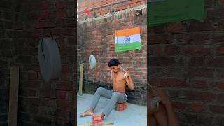 desi back exercise🏡🏋️ #motivation #back workout