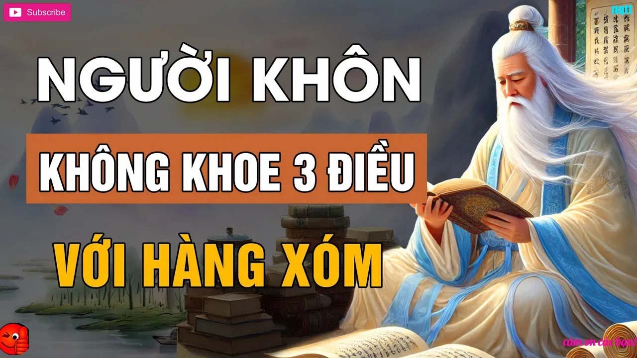 Cổ Nhân dạy SỐNG KHÔN đừng khoe 3 điều này với HÀNG XÓM Lời Dạy Cổ Nhân ...