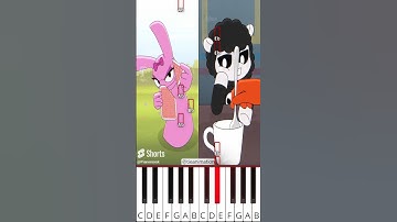 Raddy and Pinki Easy Magic Trick Tutorial COMPLETE EDITION (@tieanimation) - Octave Piano Tutorial