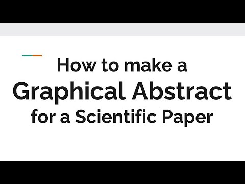 How to make a Graphical Abstract for a Scientific Paper | Simple tips ...