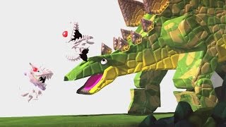 LittleBigPlanet 3 - Attack of the T REX - Mini Indominus Rex Goes To Dinosaur Island | EpicLBPTime