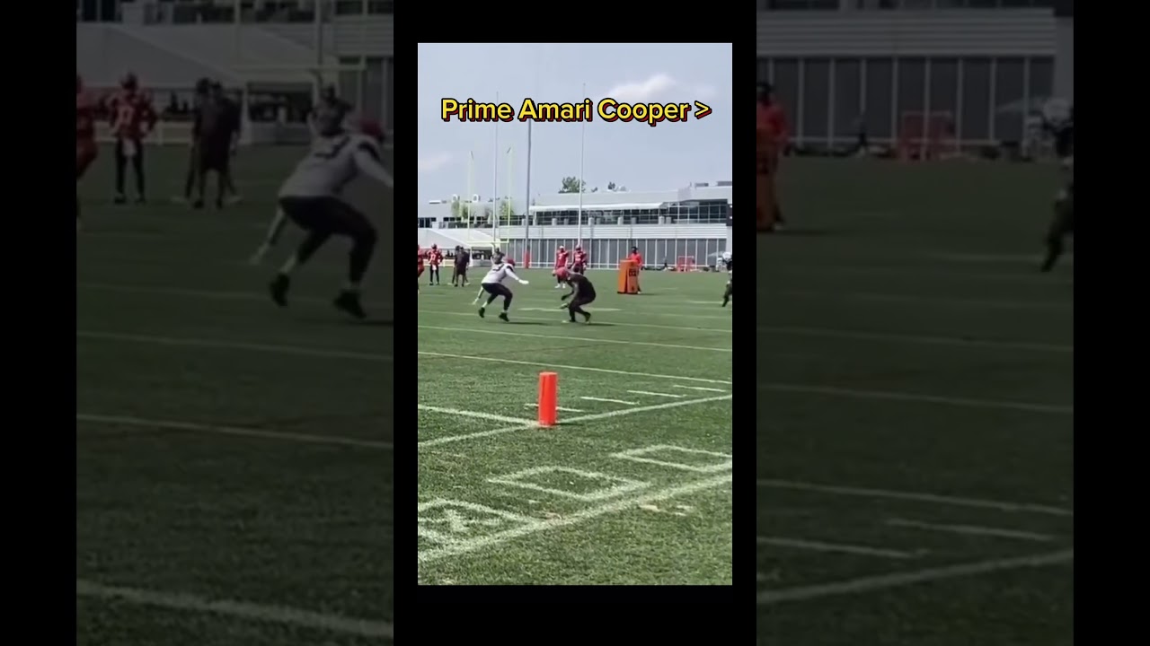 Amari Cooper: Master of Precision Route Running : Browns’ Unstoppable Weapon in His Prime