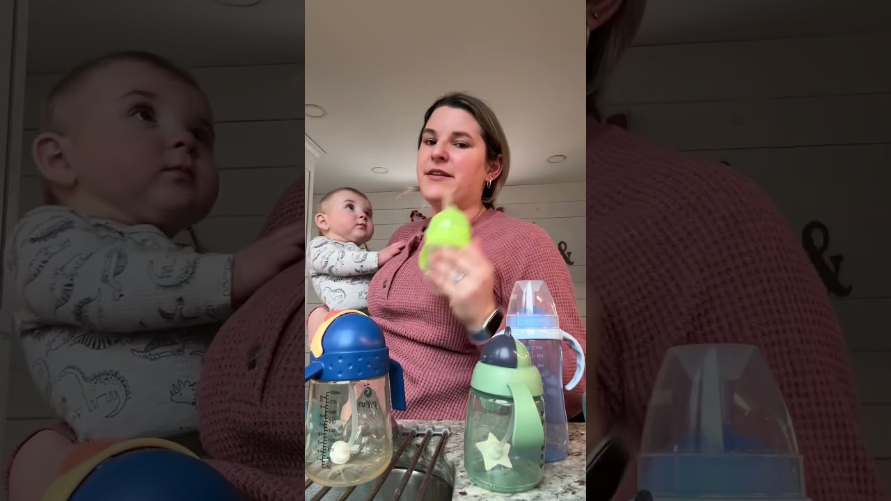 Favorite weighted straw sippy cups! #baby #sahmofone #ditlofasahm #sahm #babyproducts #amazonfinds